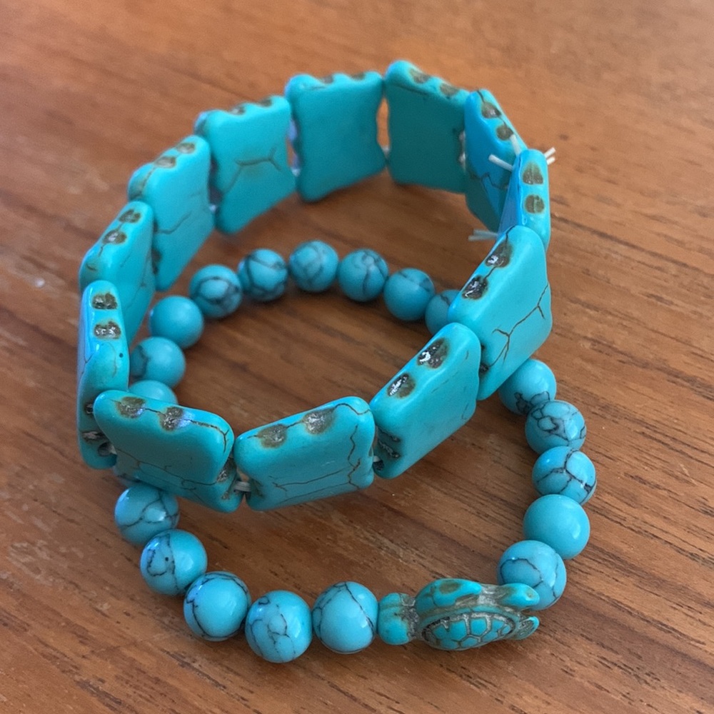 Genuine stone bracelet bundle - Picture 5 of 8